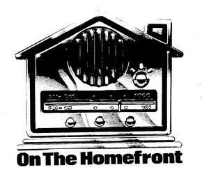 ON THE HOMEFRONT trademark