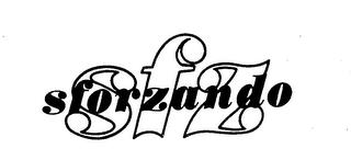 SFZ SFORZANDO trademark