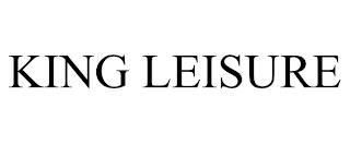 KING LEISURE trademark