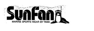 SUNFAN MARINE SPORTSWEAR BY TANK trademark