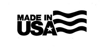 MADE IN USA trademark