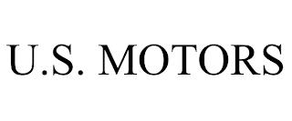 U.S. MOTORS trademark