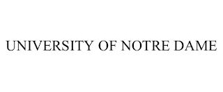 UNIVERSITY OF NOTRE DAME trademark