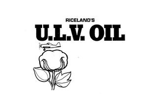 RICELAND'S U.L.V. OIL trademark