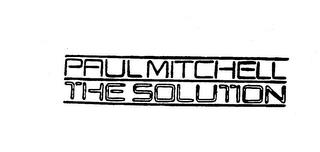 PAUL MITCHELL THE SOLUTION trademark