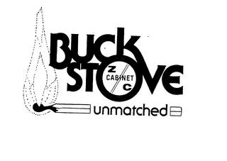 BUCK STOVE Z C CABINET UNMATCHED trademark