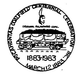 POCAHONTAS COALFIELD CENTENNIAL CELEBRATION INC. trademark