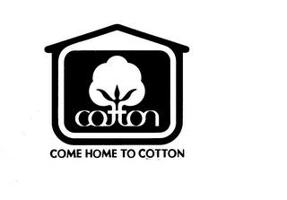 COTTON COME HOME TO COTTON trademark