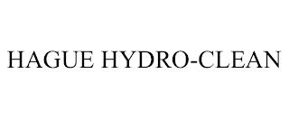 HAGUE HYDRO-CLEAN trademark