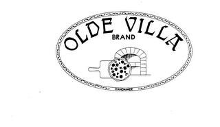 OLDE VILLA BRAND HANDMADE trademark