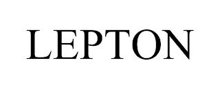 LEPTON trademark