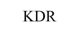 KDR trademark