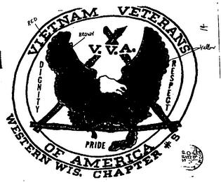 VIETNAM VETERANS OF AMERICA WESTERN WIS. CHAPTER #5 V.V.S. trademark