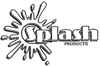 SPLASH PRODUCTS trademark