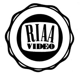 RIAA VIDEO trademark