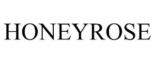 HONEYROSE trademark