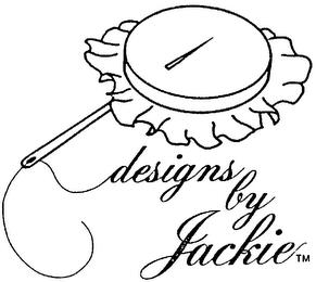 DESIGNS BY JACKIE trademark