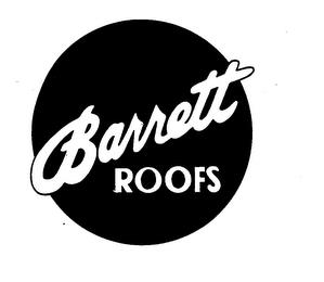 BARRETT ROOFS trademark