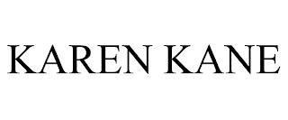 KAREN KANE trademark