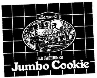 BENSONS OLD FASHIONED JUMBO COOKIE trademark