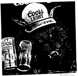 COORS LIGHT BEER WOLF trademark