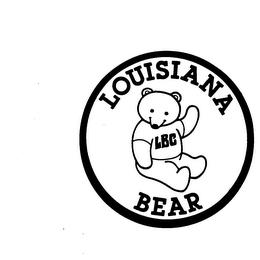 LBC LOUISIANA BEAR trademark