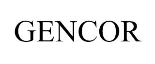 GENCOR trademark