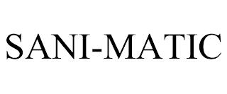 SANI-MATIC trademark