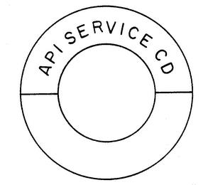 A P I SERVICE C D trademark