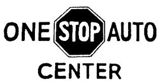 ONE STOP AUTO CENTER trademark