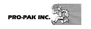 PRO-PAK INC. trademark