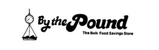 BY THE POUND THE BULK FOOD SAVINGS STORE trademark