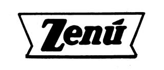 ZENU trademark