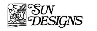 SUN DESIGNS trademark