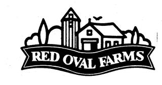 RED OVAL FARMS trademark