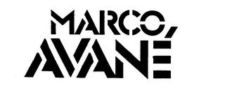 MARCO AVANE trademark