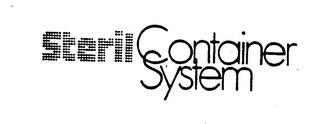 STERIL CONTAINER SYSTEM trademark