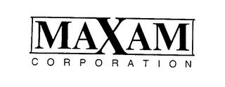 MAXAM CORPORATION trademark