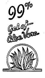 99% GEL OF ALOE VERA trademark