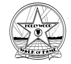 HOLLYWOOD WALK OF FAME trademark