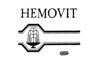 HEMOVIT CAOLA trademark