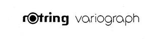 ROTRING VARIOGRAPH trademark