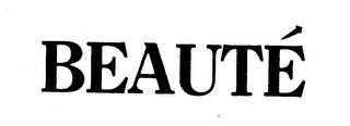 BEAUTE trademark