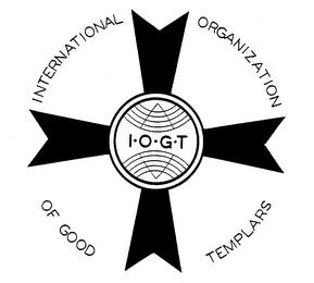 INTERNATIONAL ORGANIZATION OF GOOD TEMPLARS I-O-G-T trademark