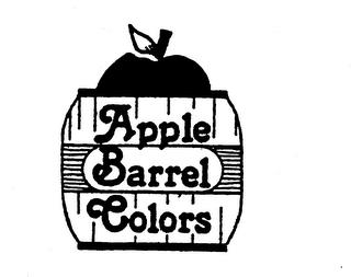 APPLE BARREL COLORS trademark