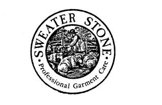 SWEATER STONE PROFESSIONAL GARMENT CARE trademark