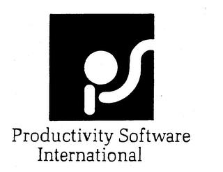 PRODUCTIVITY SOFTWARE INTERNATIONAL trademark