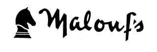 MALOUF'S trademark