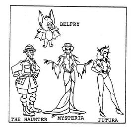 BELFRY THE HAUNTER MYSTERIA FUTURA trademark