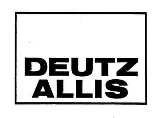 DEUTZ ALLIS trademark